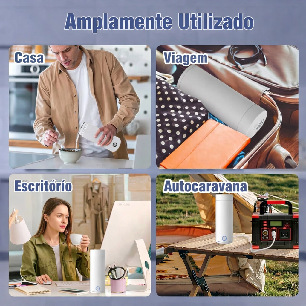 Garrafas Térmicas: Mantendo a Sua Bebida Sempre a Temperatura Ideal