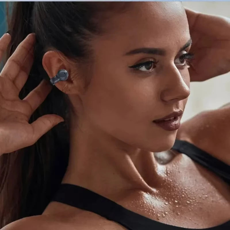 Sony sem fio fones de ouvido bluetooth carregamento redução ruído fones condução óssea cabo esporte com microfone livre